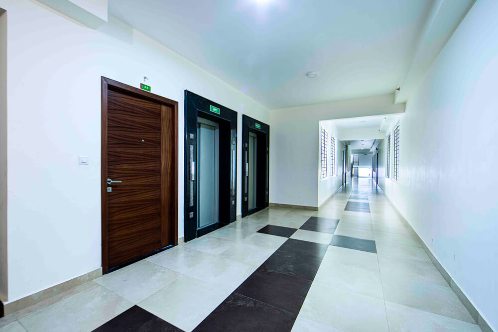 Green Vistas Prakritti, Lift Lobby